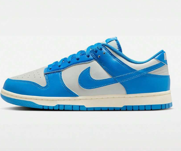 ike Dunk Low Retro 'Essential Edition' - Premium Genuine Leather Low-Top Sneakers